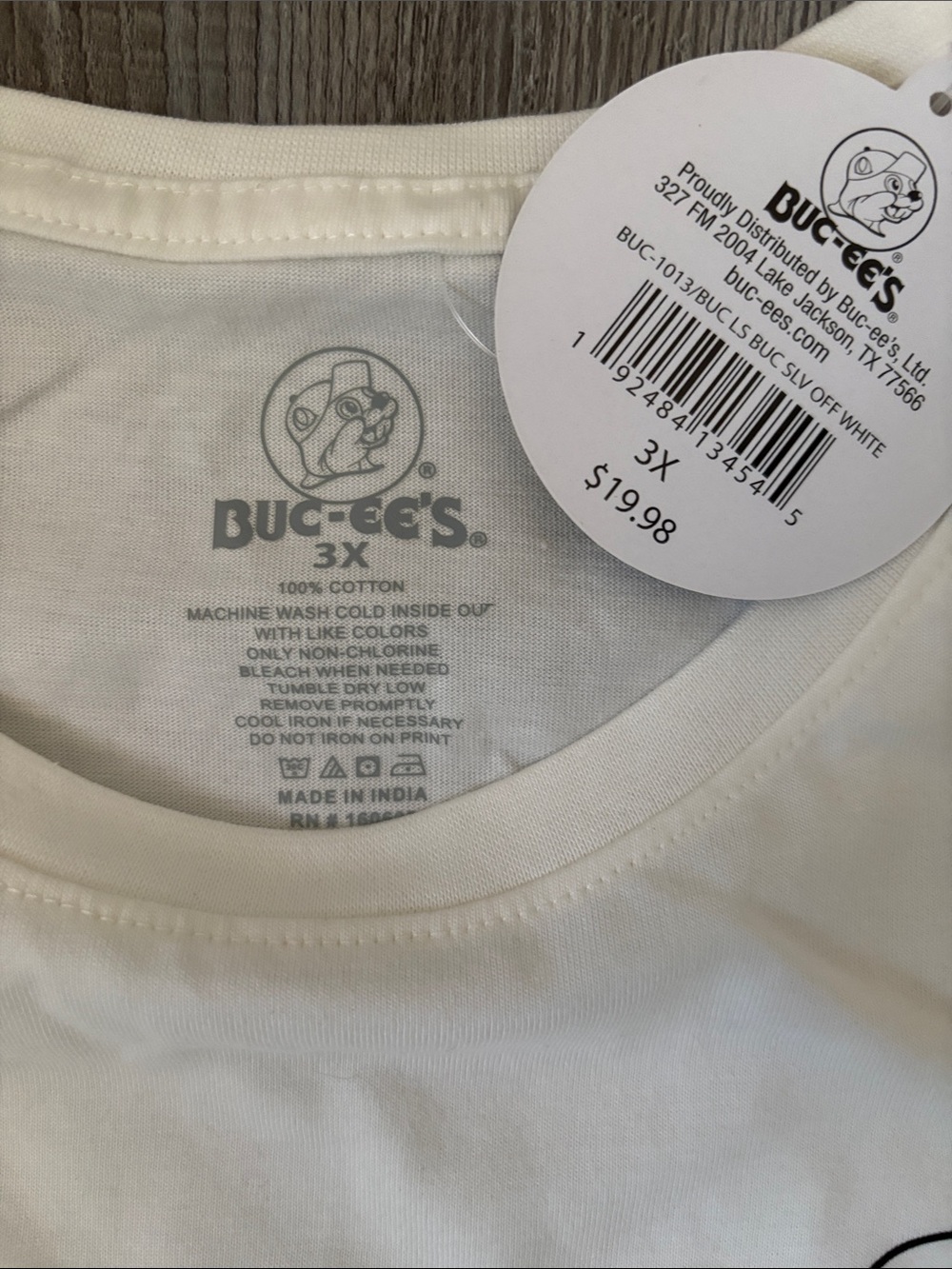 Buc-ee’s big and tall long sleeve t-shirt - Picture 4 of 4